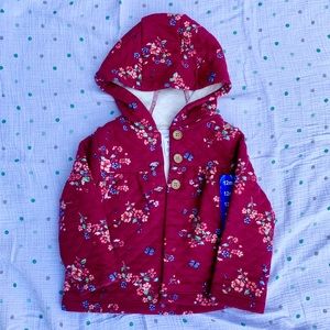 NWT Carter’s 12m quilted coat